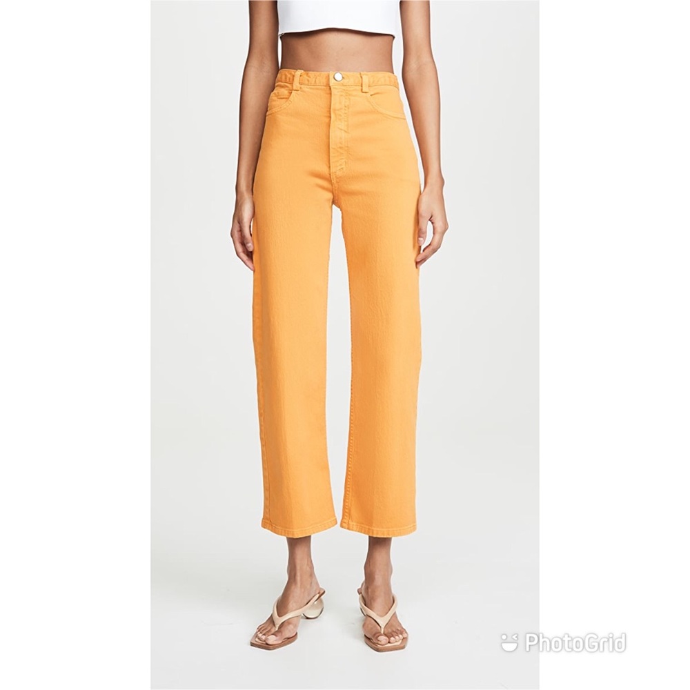 Rachel Comey 6 Pennon Pants in turmeric denim